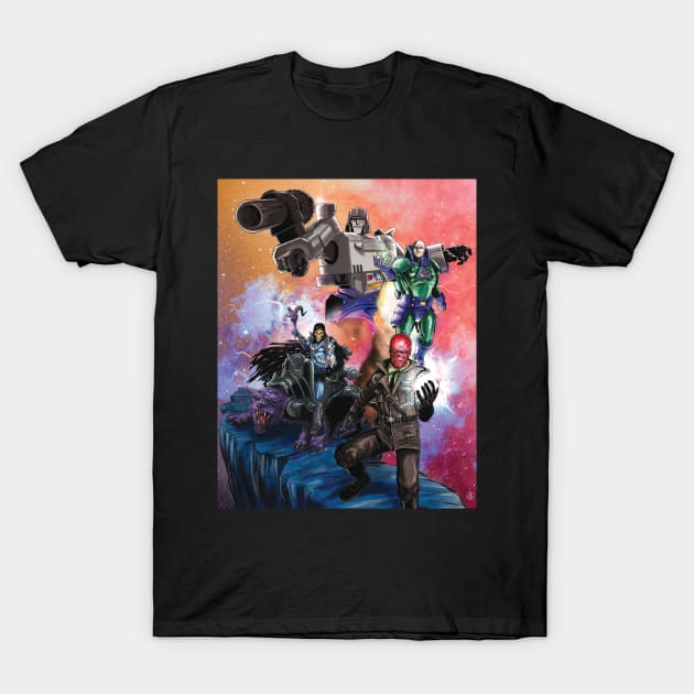 Leaders Of Darkness T-Shirt by CrazyPencilComics